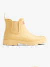 HUNTER Unisex Downpour Chelsea Pale Yellow